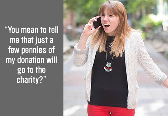 What To Do When A Charity Calls Header Image